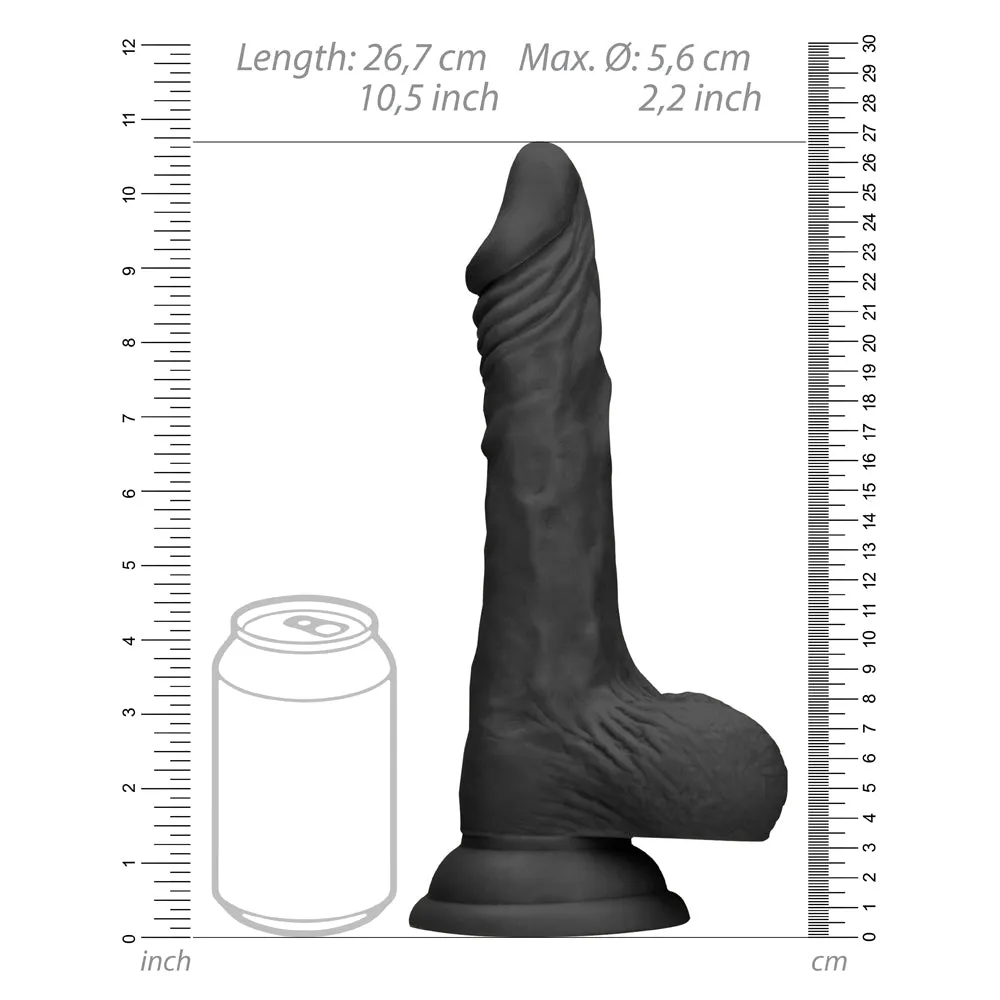 RealRock 10" Realistic Dildo With Balls & Suction Cup