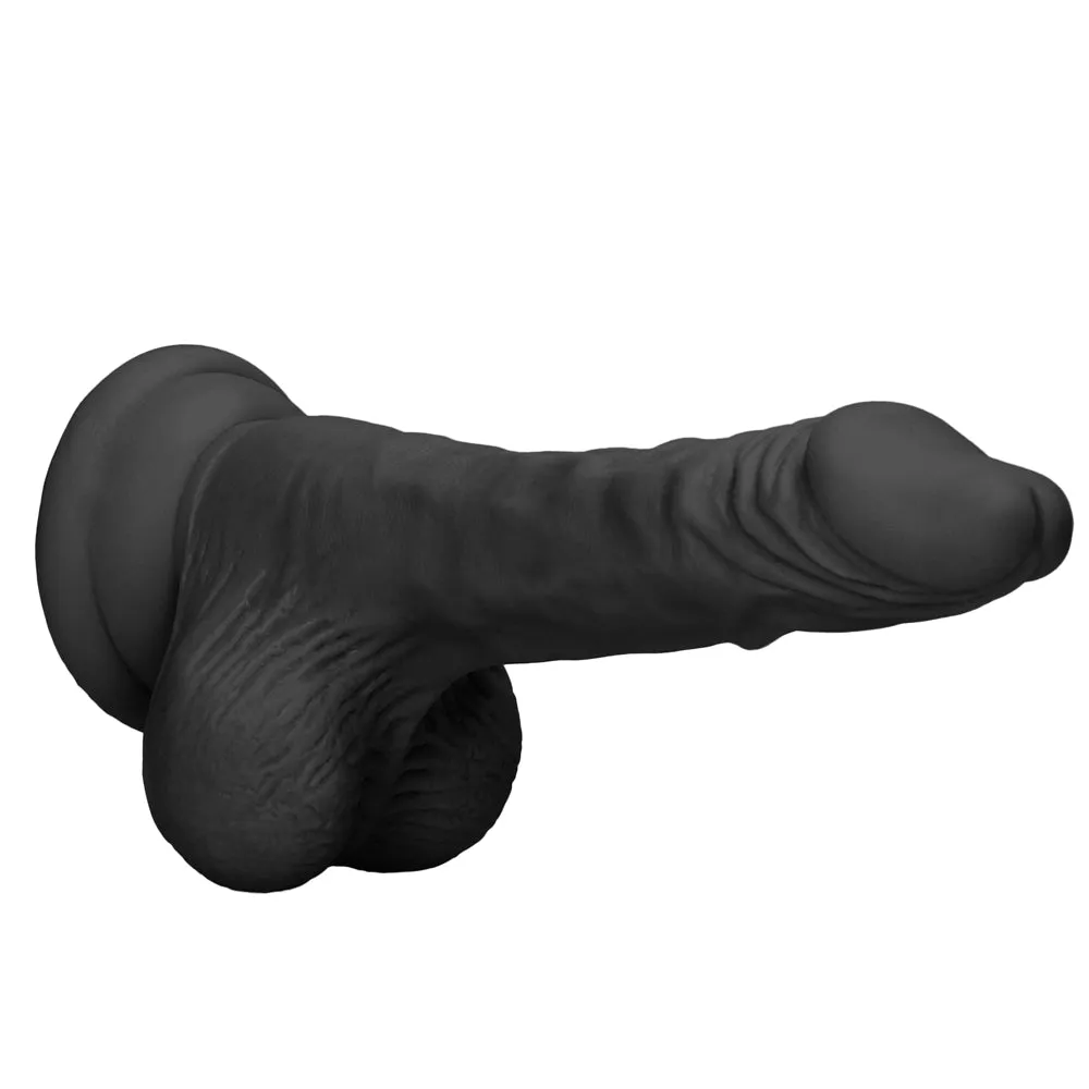 RealRock 7" Realistic Dildo With Balls & Suction Cup