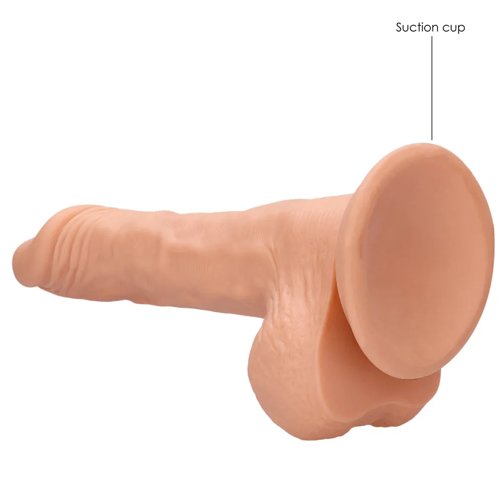 RealRock 9" Realistic Dildo With Balls & Suction Cup