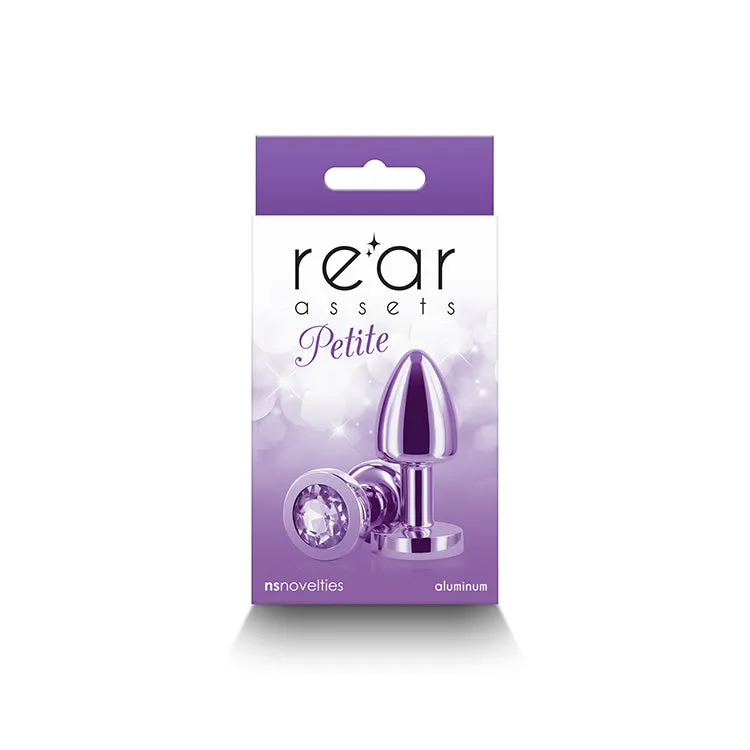 Rear Assets Petite Metal Jewel Butt Plug