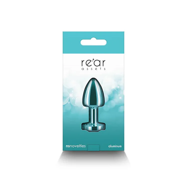 Rear Assets Petite Metal Jewel Butt Plug