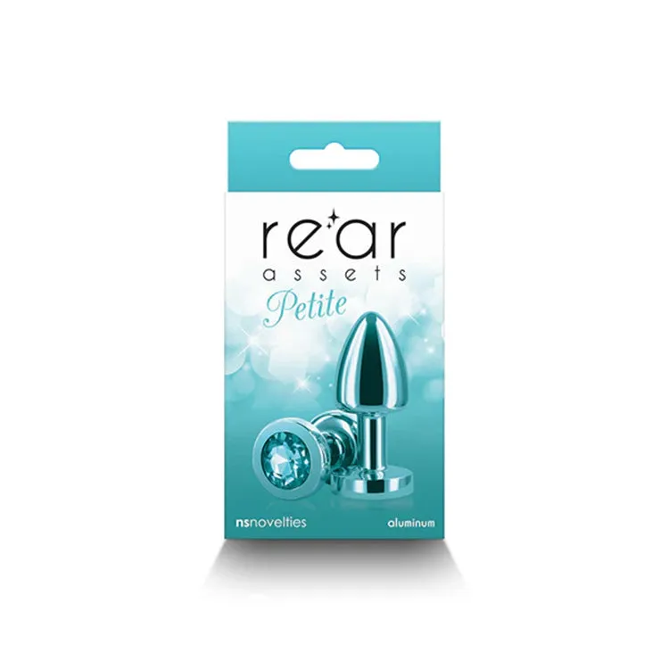 Rear Assets Petite Metal Jewel Butt Plug