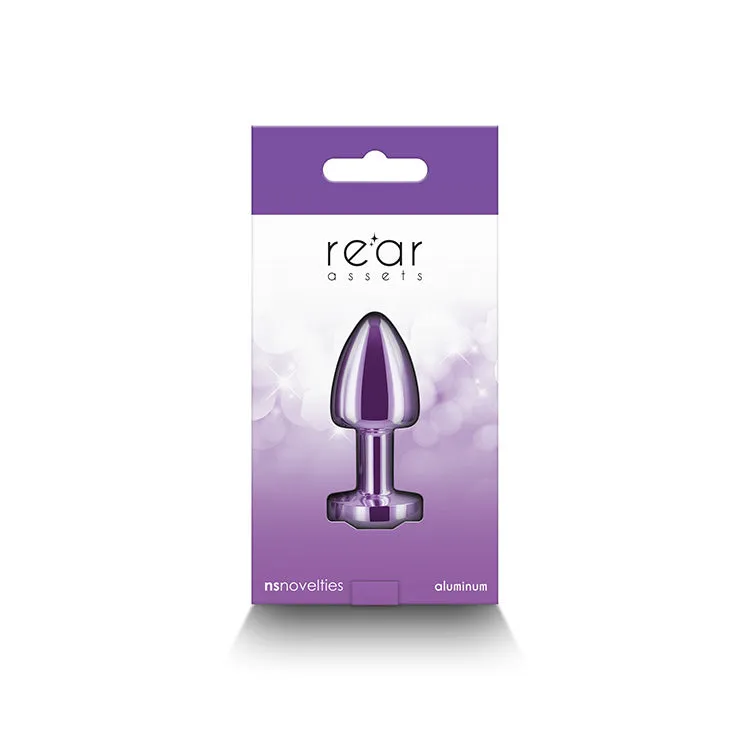 Rear Assets Petite Metal Jewel Butt Plug