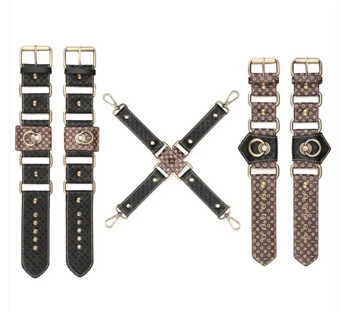 Rebellion Reign Hogtie Set in Vegan Leather