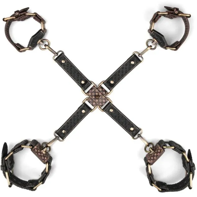 Rebellion Reign Hogtie Set in Vegan Leather