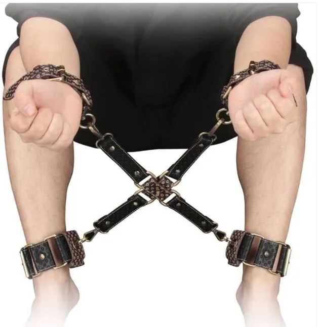 Rebellion Reign Hogtie Set in Vegan Leather