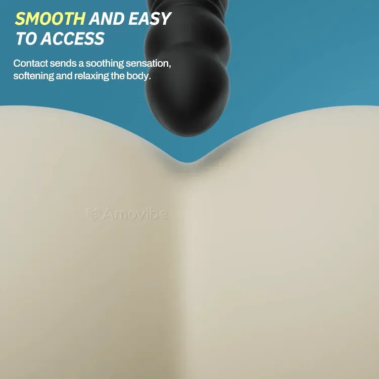 Remote Anal Thrusting Prostate Massager with 10 Vibrating Function