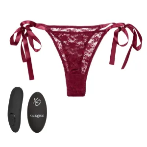 Remote Control Lace Thong Panty Vibrator Set