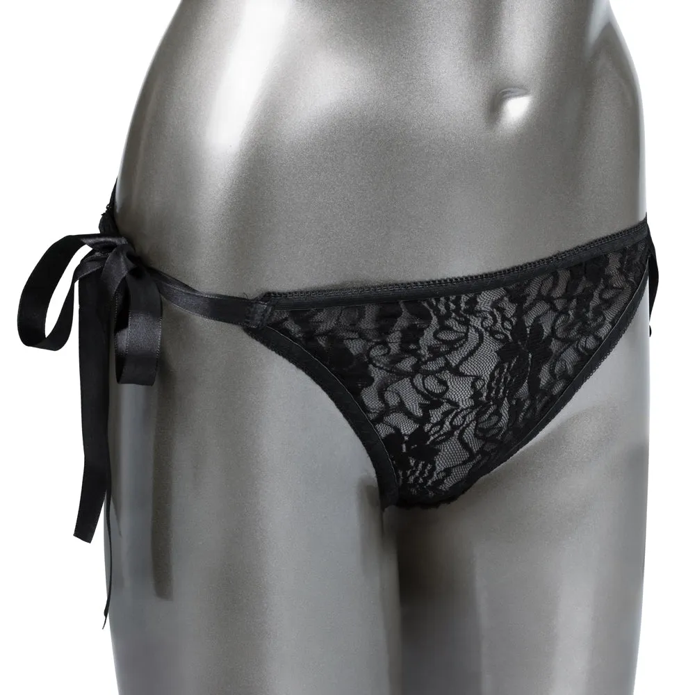 Remote Control Lace Thong Panty Vibrator Set