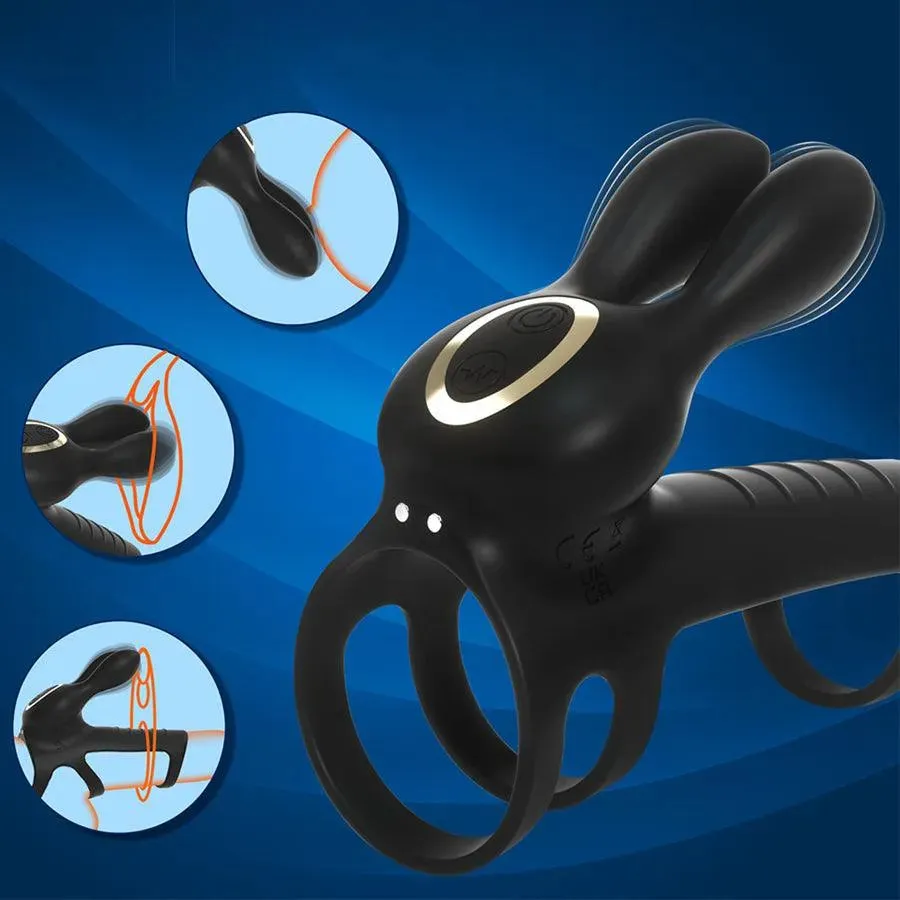 Remote Control Silicone Donkey Cock Ring