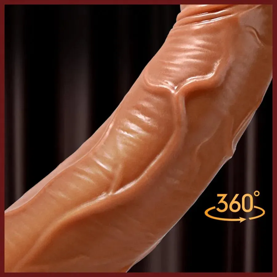 Remote Control Silicone Vibrating Dildo