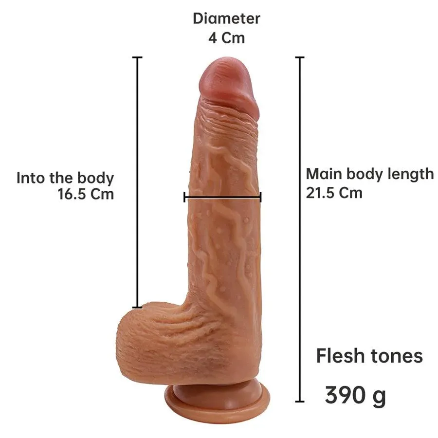 Remote Control Thrusting Realistic Dildo