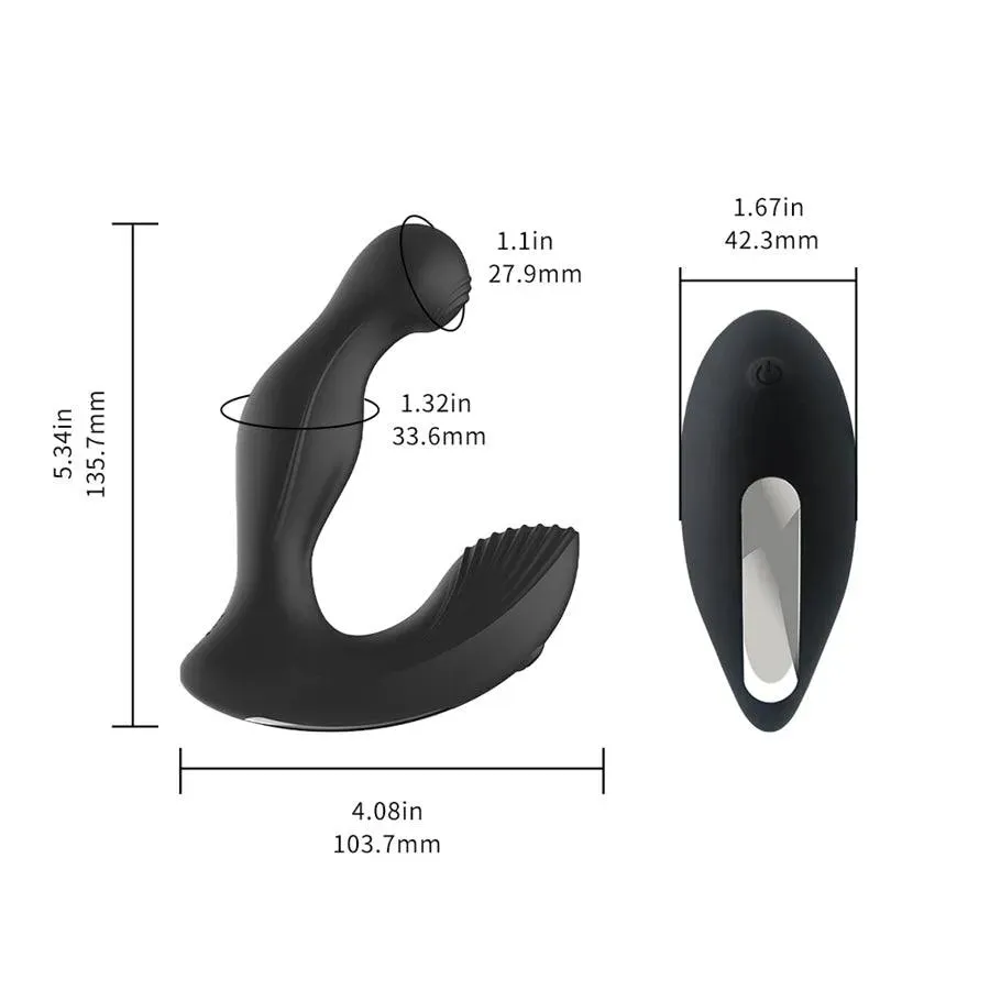 Remote Prostate Milking Massager