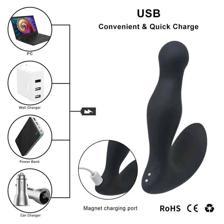 Remote Prostate Milking Massager