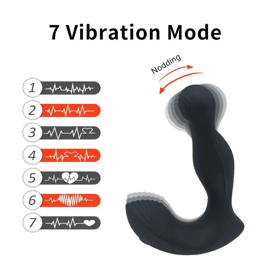 Remote Prostate Milking Massager