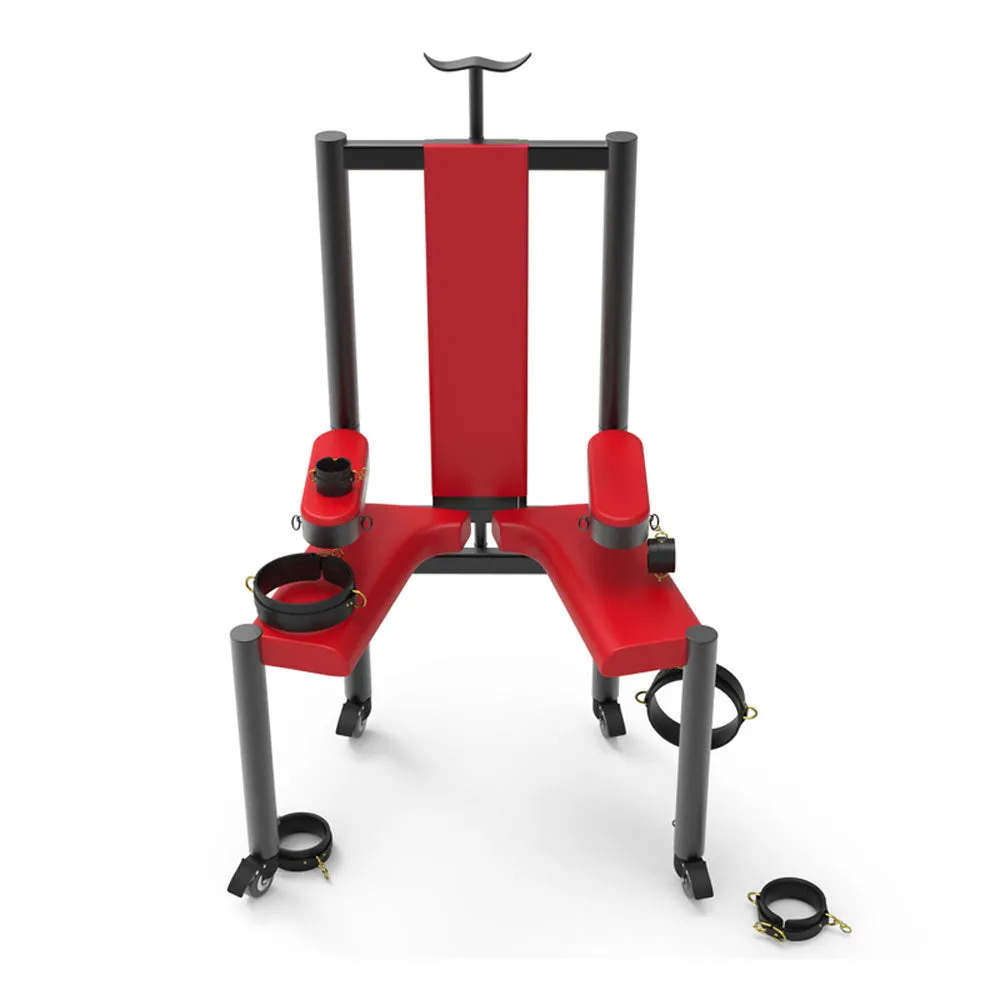 Roomfun Extreme Bondage Sex Chair With Cuffs