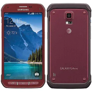 Samsung Galaxy S5 Active - 16 GB - Ruby Red - AT&T - GSM