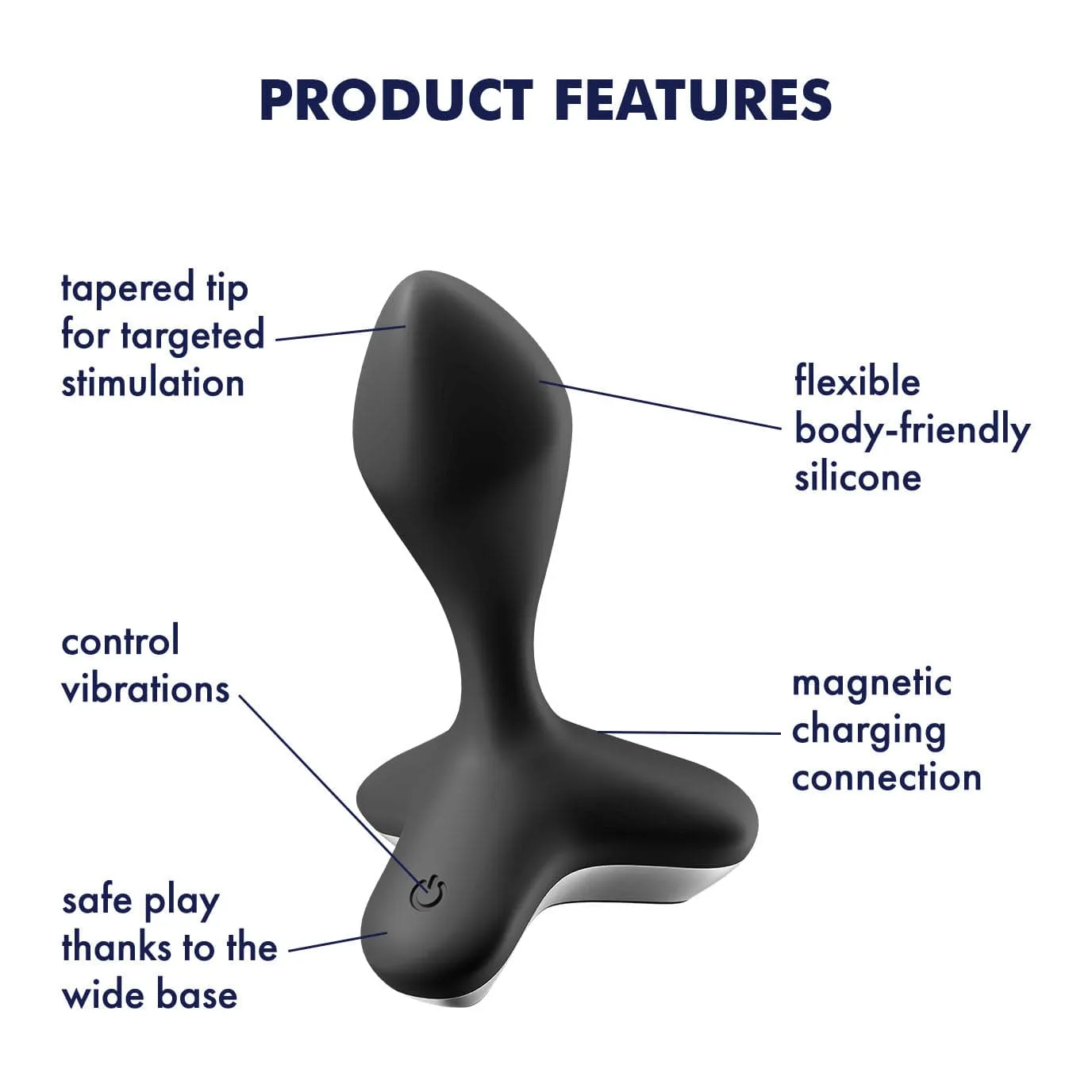 Satisfyer - Game Changer Genderless Vibrating Anal Plug