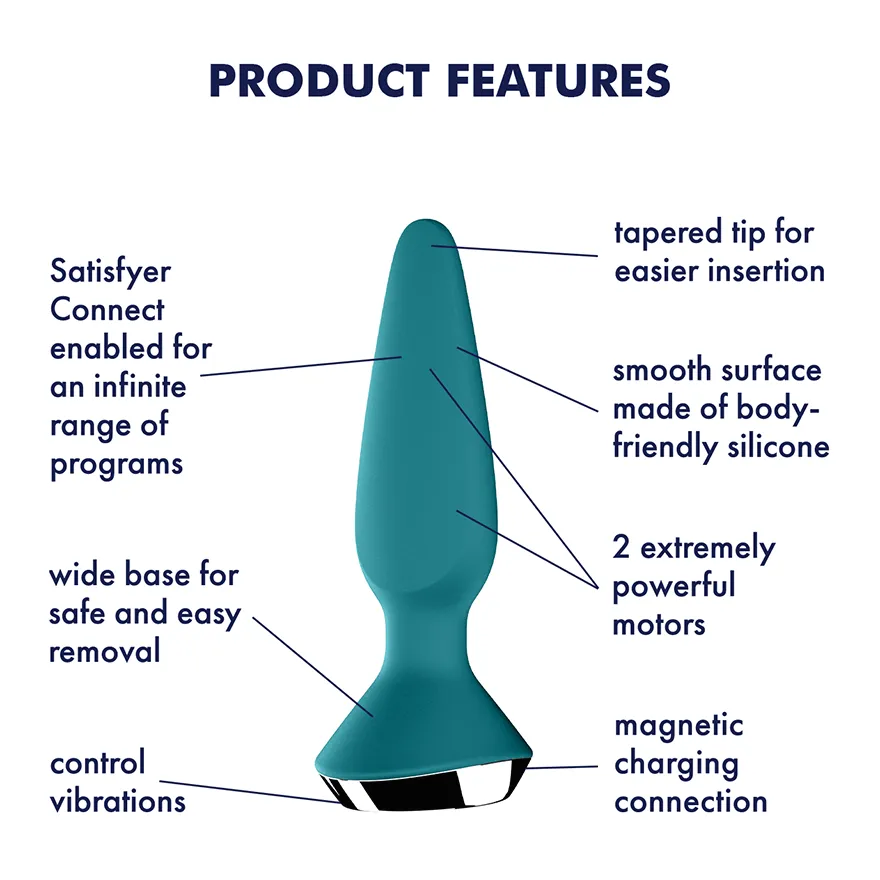 Satisfyer - Plugilicious 1 App-Controlled Anal Plug
