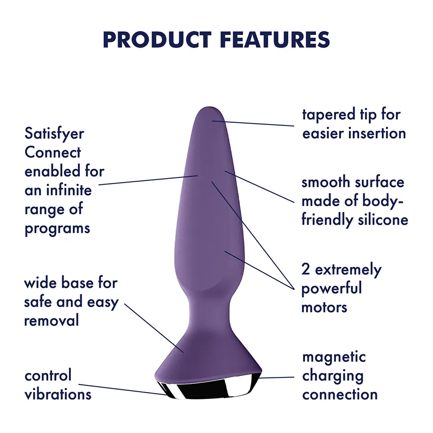Satisfyer - Plugilicious 1 App-Controlled Anal Plug