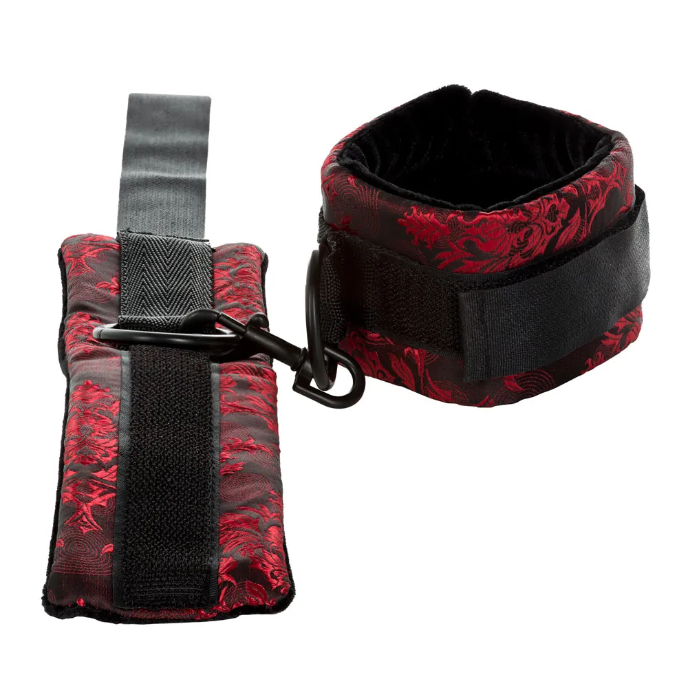 Scandal Breathable Ball Gag With Cuffs