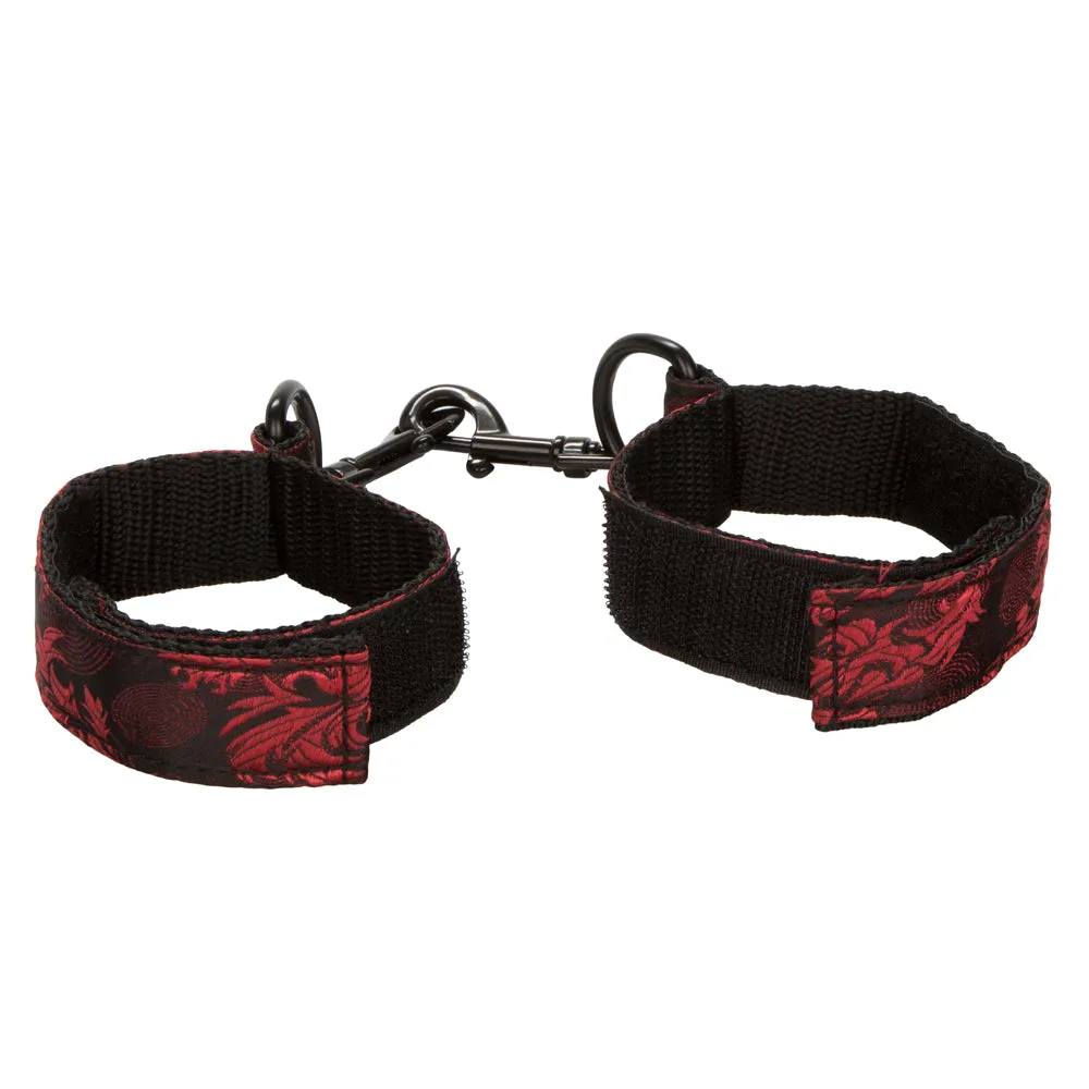 Scandal Submissive Kit With Blindfold, Restraints & Clamps