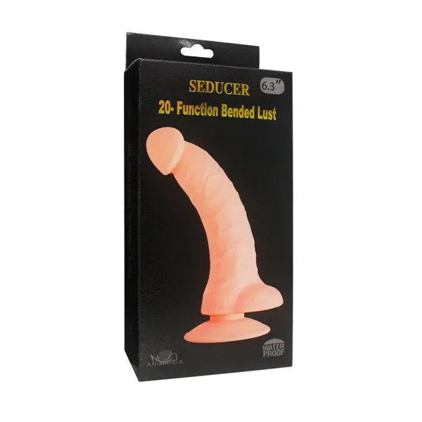 Seducer 20-Function Vibrating 6.3" Bended Lust Dildo