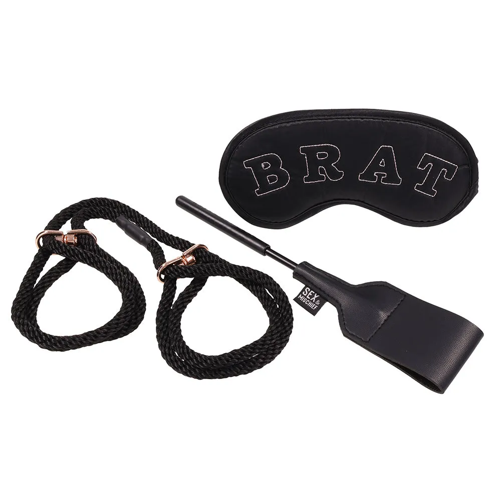 Sex & Mischief Knotty Brat BDSM Kit