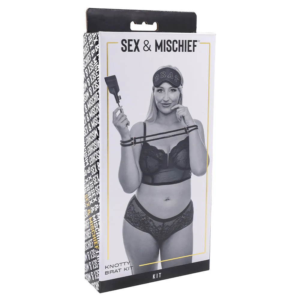 Sex & Mischief Knotty Brat BDSM Kit