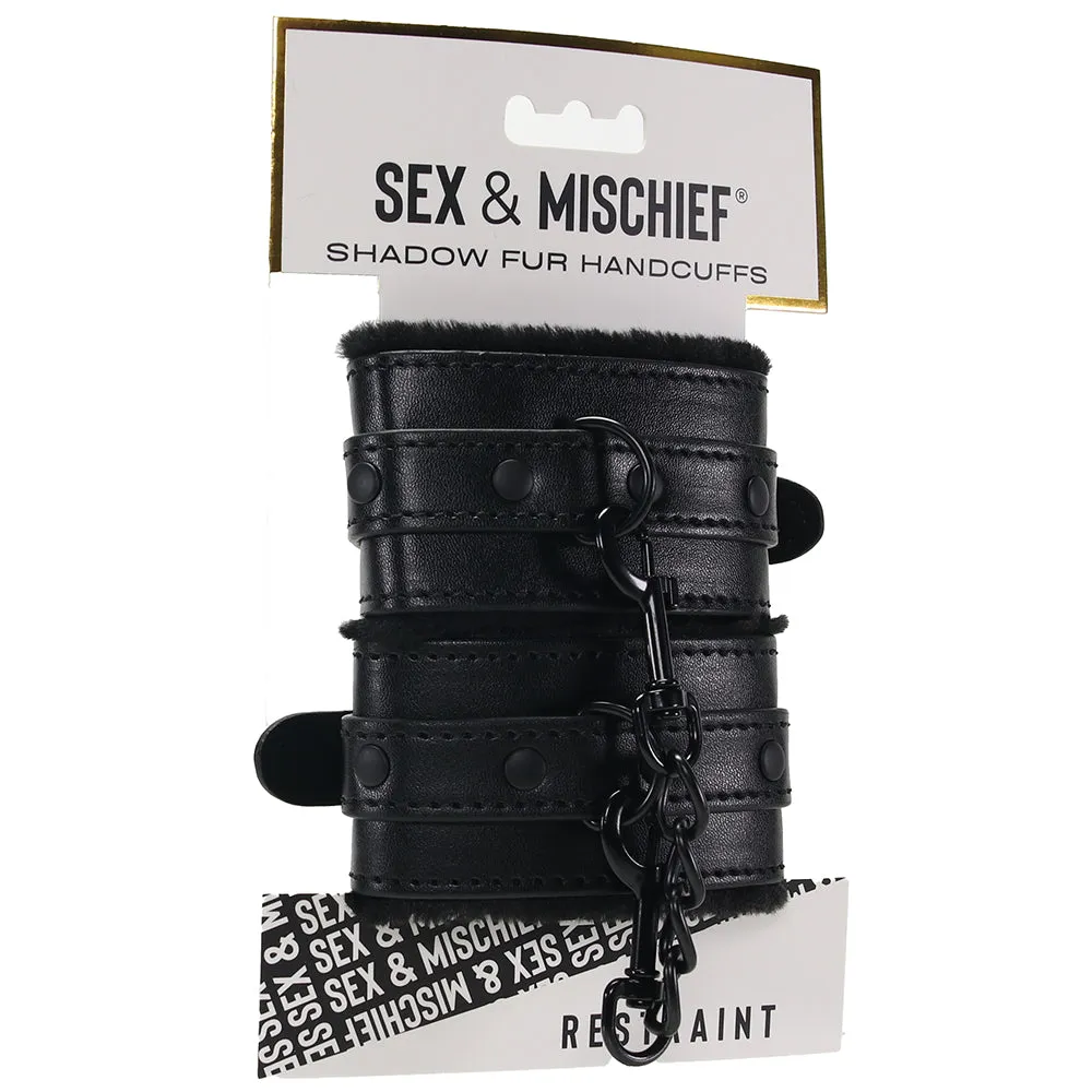 Sex & Mischief Shadow Fur Handcuffs