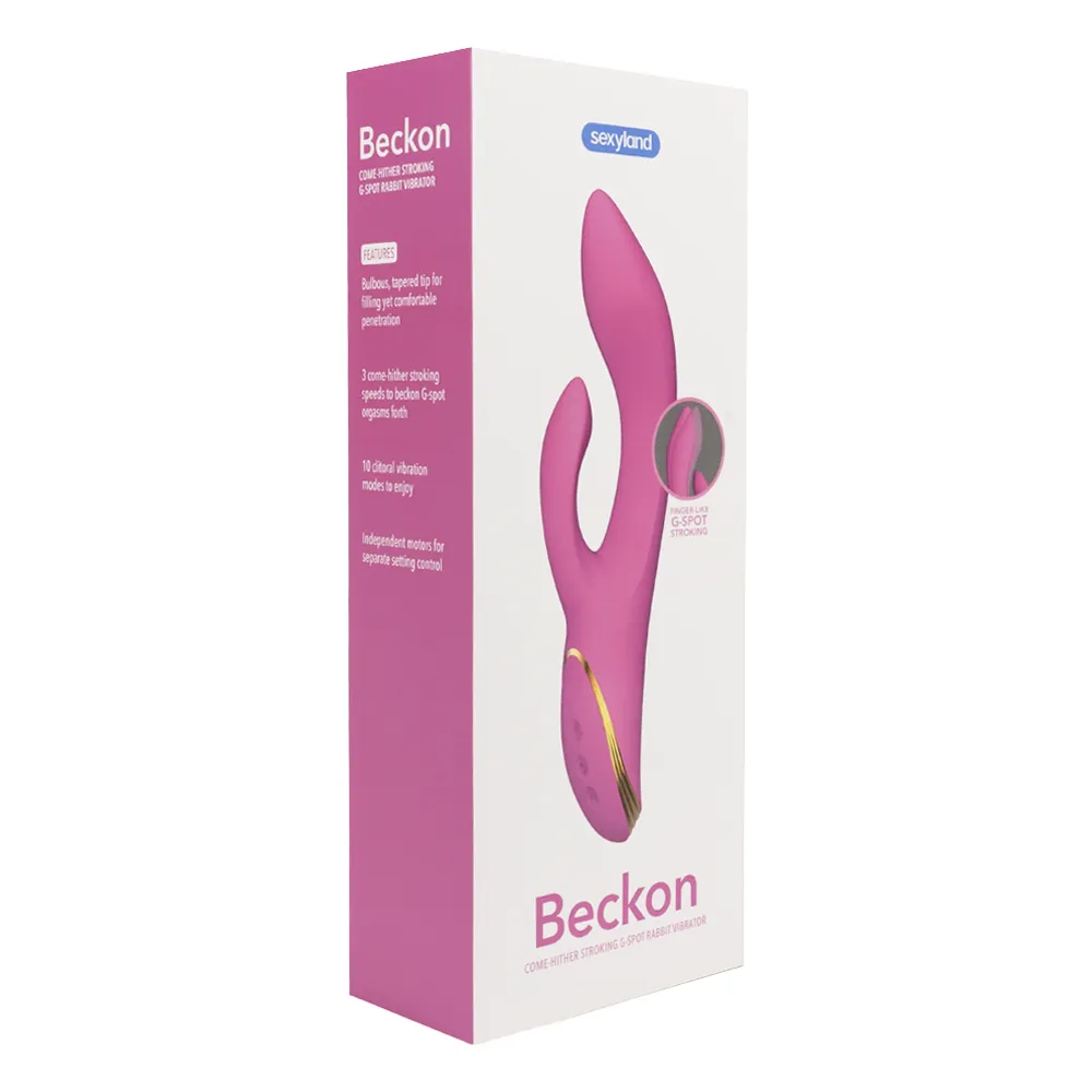 Sexyland Beckon Come-Hither G-Spot Stroking Rabbit Vibrator
