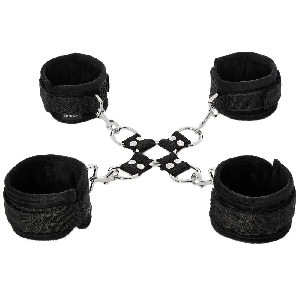 Sportsheets 5-Piece Hog Tie & Cuff Set