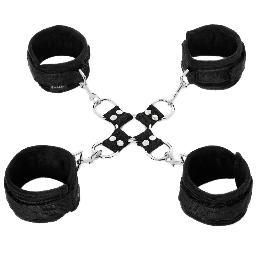 Sportsheets 5-Piece Hog Tie & Cuff Set