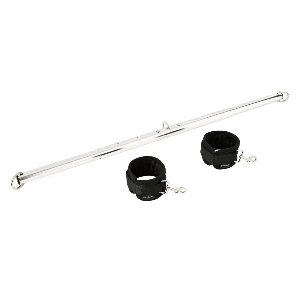 Sportsheets Expandable Spreader Bar & Cuffs Set