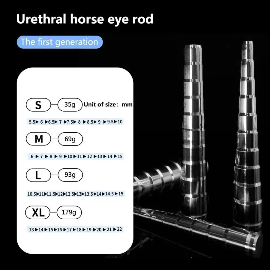 Stainless Steel Urethral Sounding Rod for Men