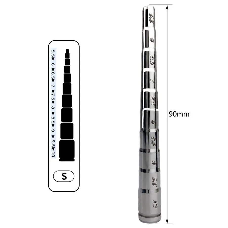 Stainless Steel Urethral Sounding Rod for Men