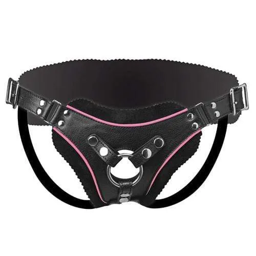 Strap U - Flamingo Low Rise Strap On Harness (Black)