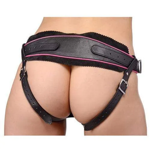 Strap U - Flamingo Low Rise Strap On Harness (Black)
