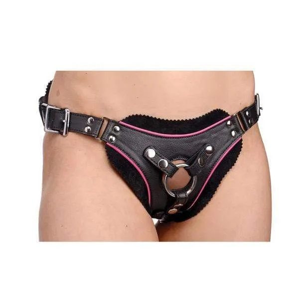 Strap U - Flamingo Low Rise Strap On Harness (Black)