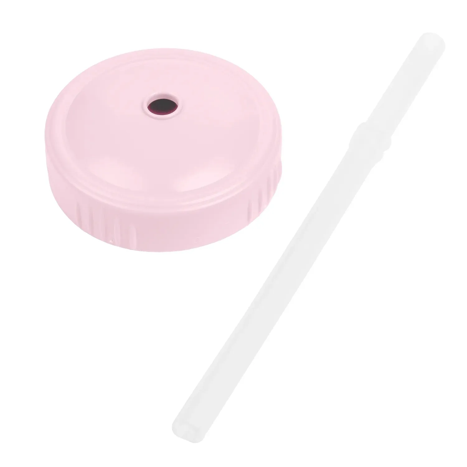 Straw Cup with Silicone Straw