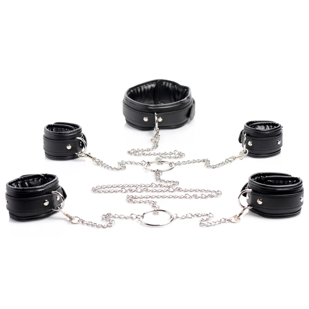 Strict Slave Bondage Shackle Set