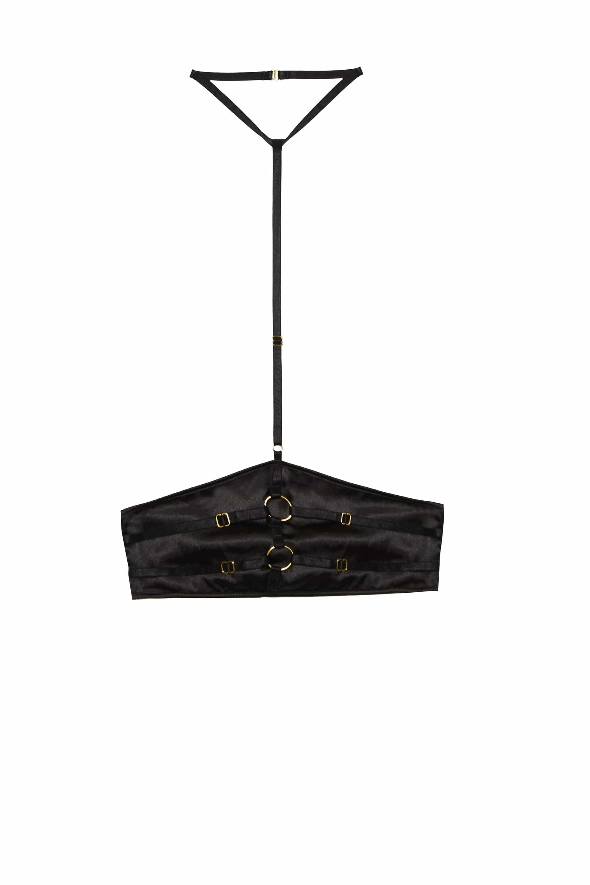 Sylvia Black Harness Waspie