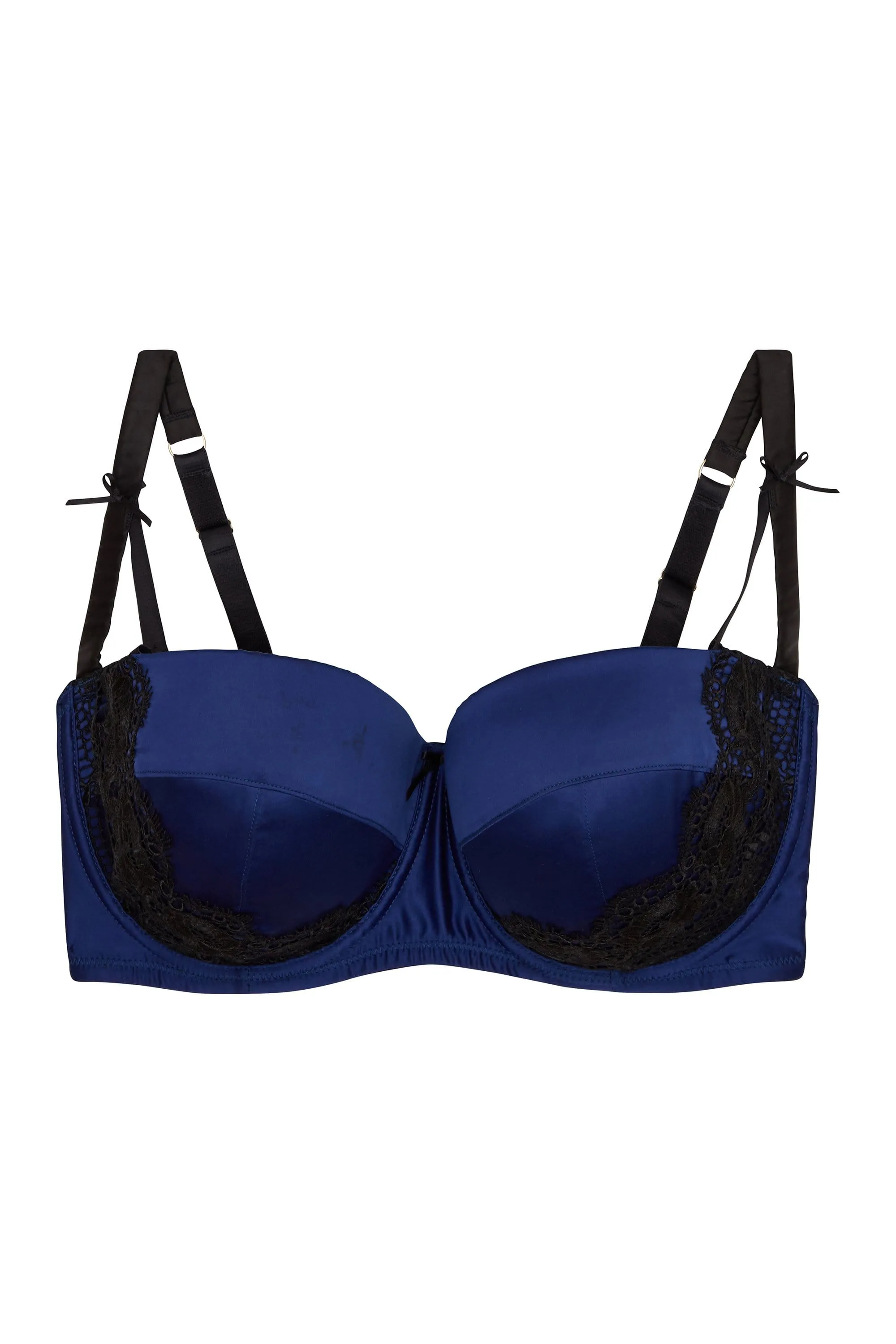 Tabitha Blue Embroidery Full Bust Bra