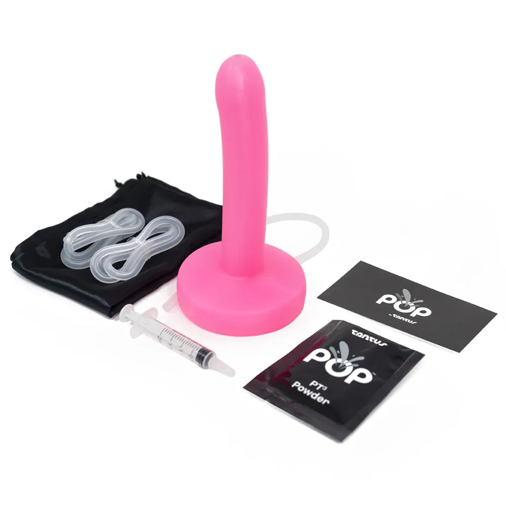 Tantus Pop 6" Slim Squirting Silicone Dildo