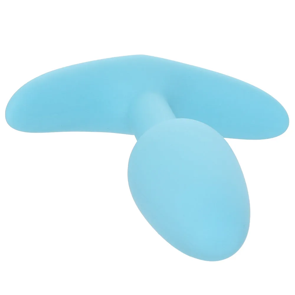 Techno Trance Vibrating Plug in Blue