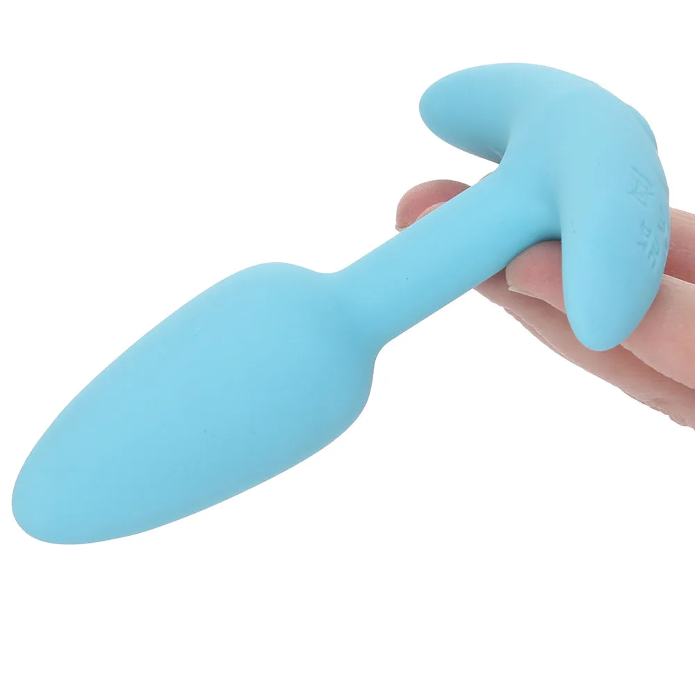 Techno Trance Vibrating Plug in Blue