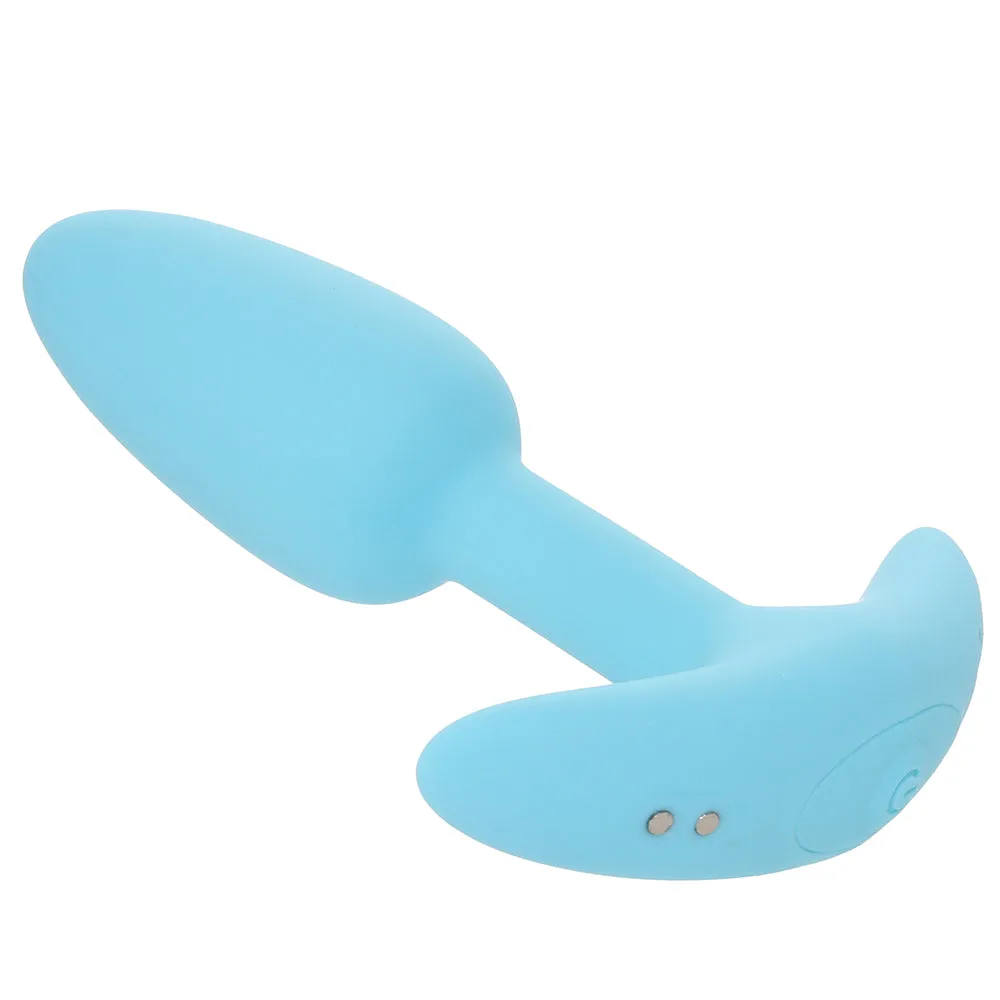 Techno Trance Vibrating Plug in Blue
