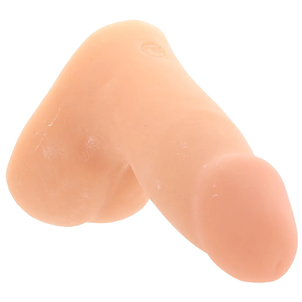The Realistic 5 Inch Cock with Balls in Vanilla