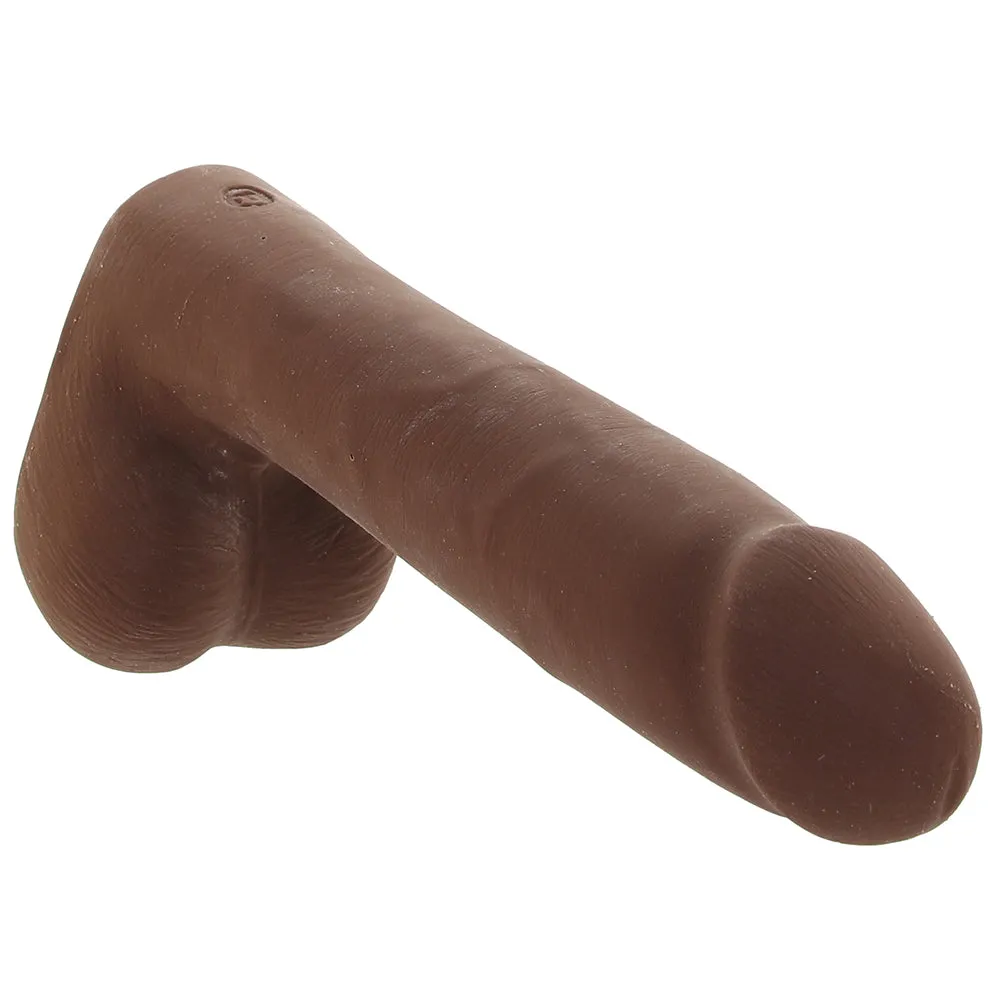 The Realistic 9 Inch Cock with Balls in Chocolate