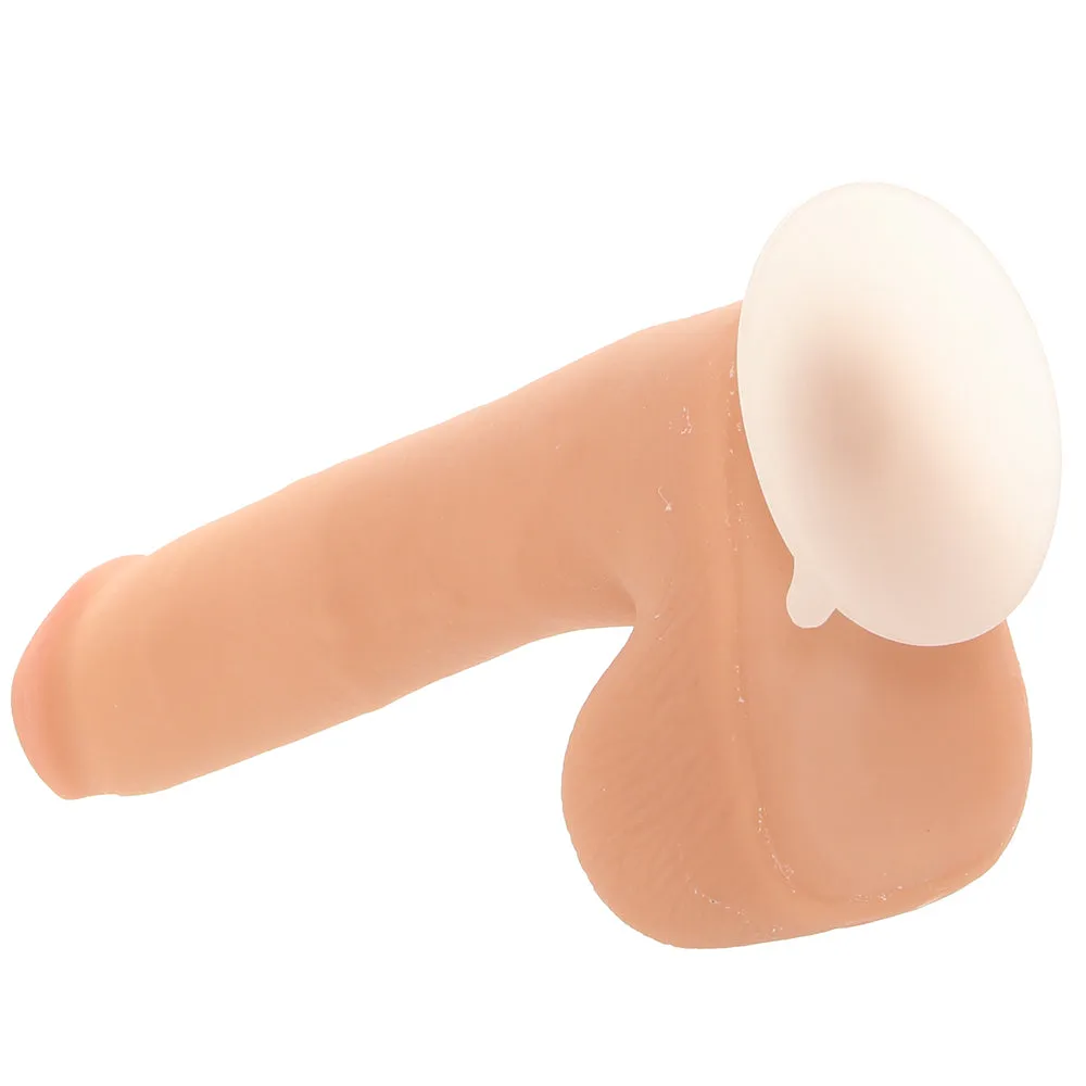 The Realistic 9 Inch Cock with Balls in Vanilla